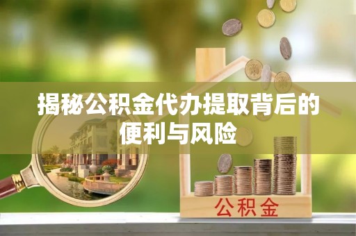 防城揭秘公积金代办提取背后的便利与风险